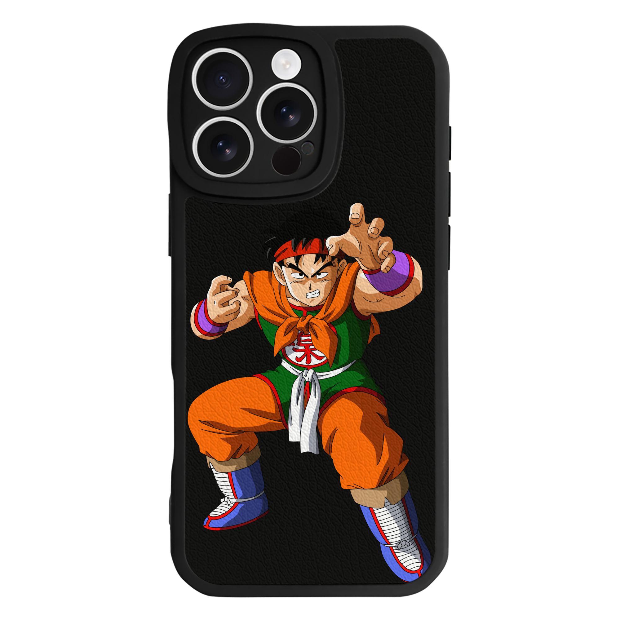 （画像用） ドラゴンボール DRAGON BALL 【iPhone 16シリーズ対応】シリコンスマホケース（レザー調） 材質：シリコン